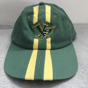 X Games Hat Cap Strap Back Mens Green Yellow Adjustable Logo